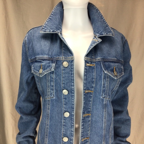 New Hudson Classic Trucker Jean Jacket - L/XL - Picture 2 of 10